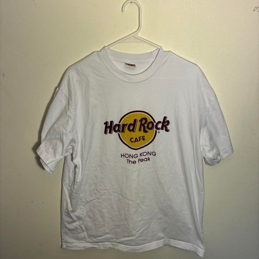 Hard-rock-cafe Men's White T-shirt